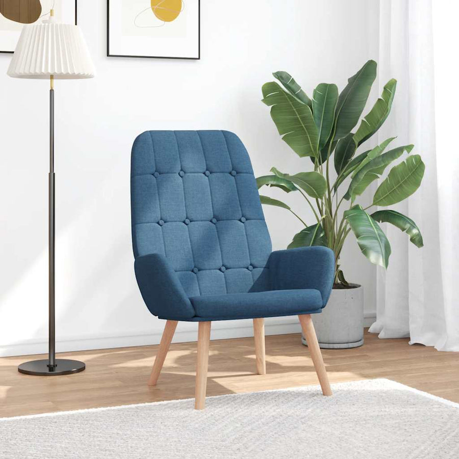 Relaxstoel Stof 1 Blauw