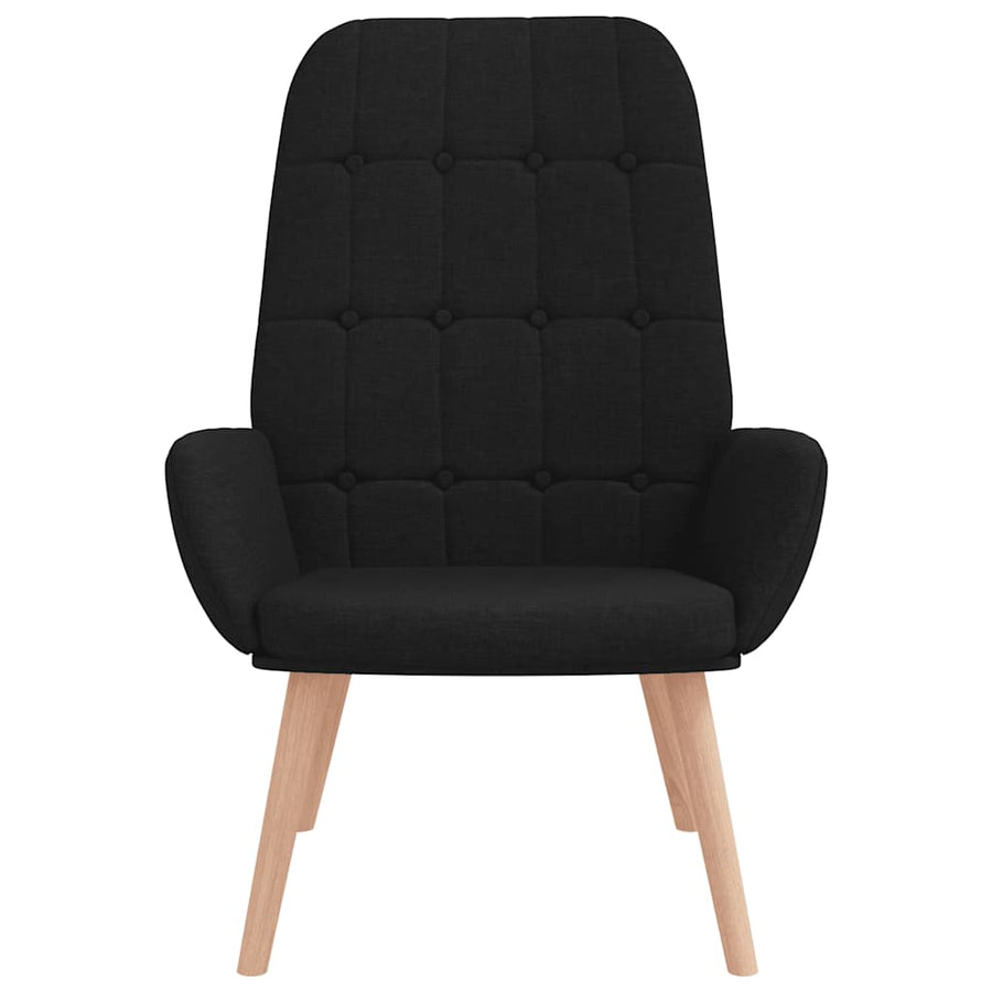 Relaxstoel Stof 1 Zwart