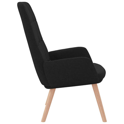 Relaxstoel Stof 1 Zwart
