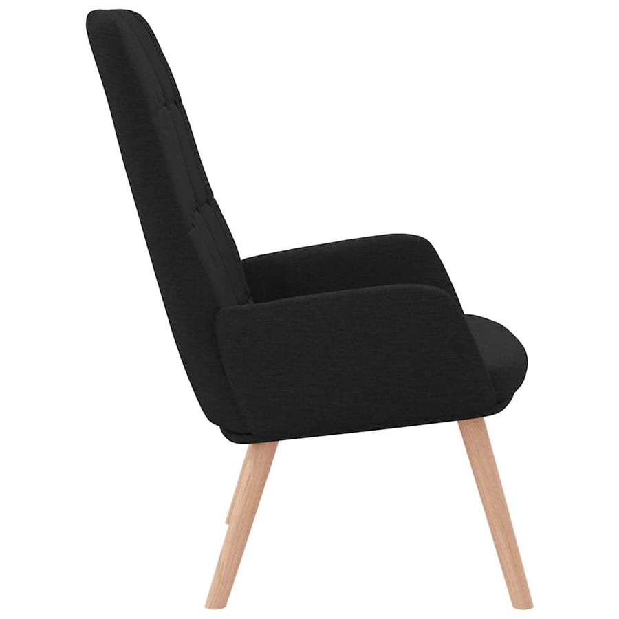 Relaxstoel Stof 1 Zwart