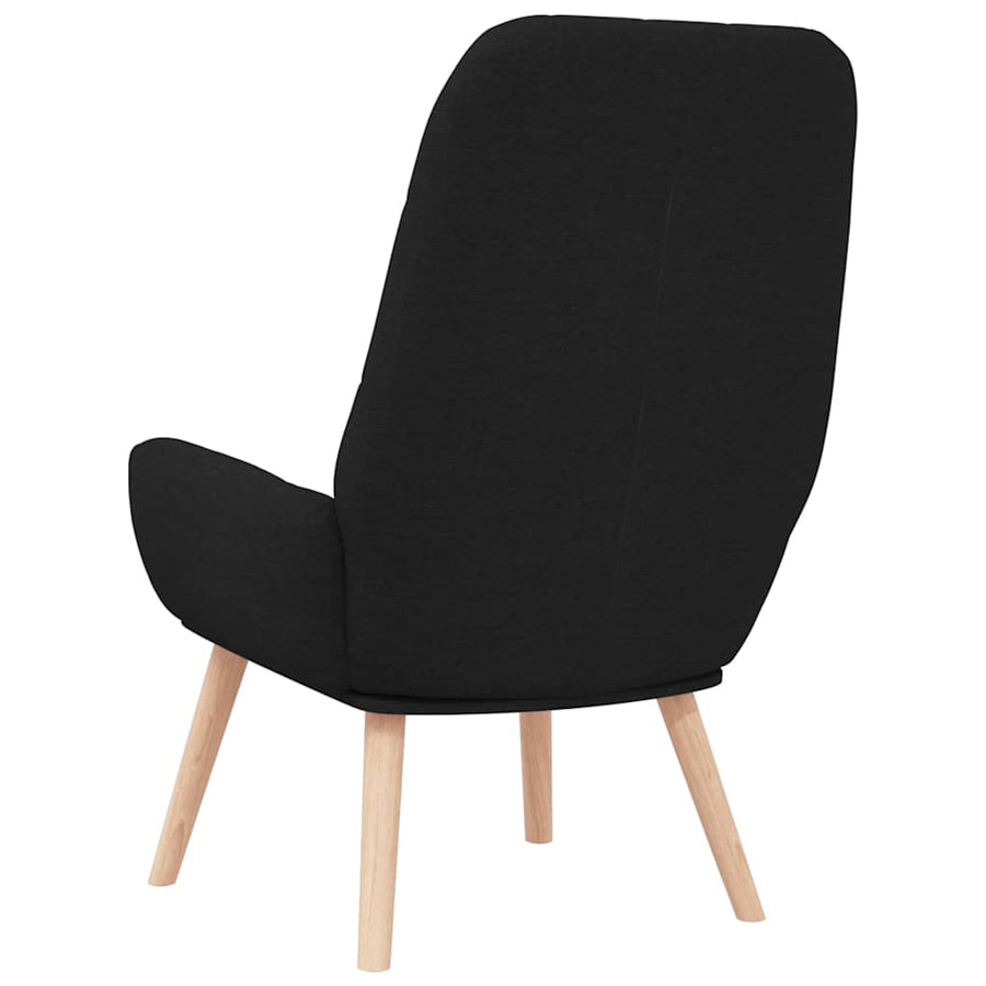 Relaxstoel Stof 1 Zwart