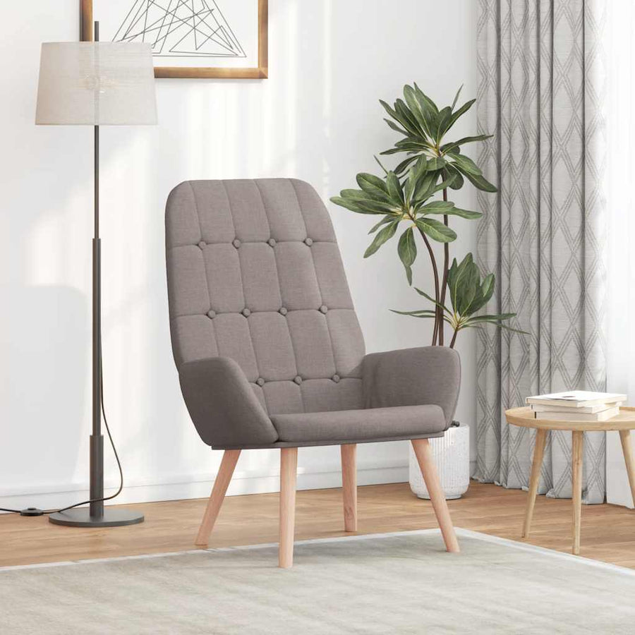Relaxstoel Stof 1 Taupe