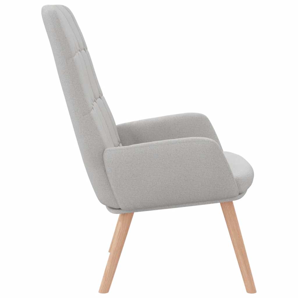 Relaxstoel Stof Wolk Grijs 1 Wolkengrijs