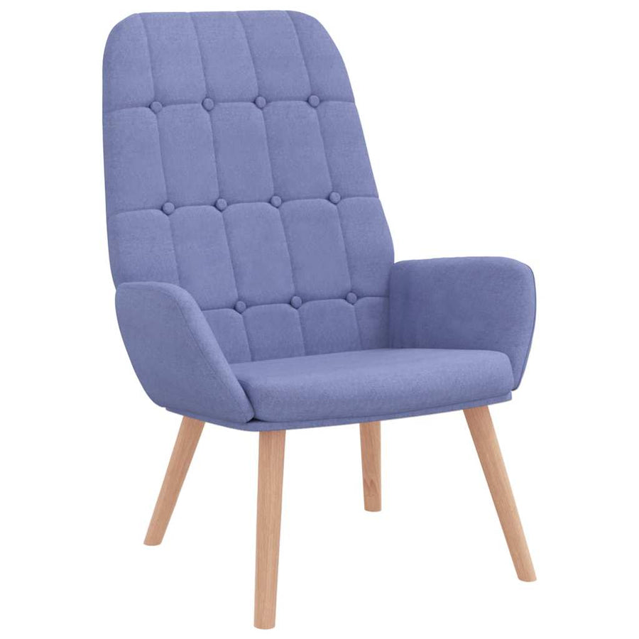 Relaxstoel Stof 1 Jeansblauw