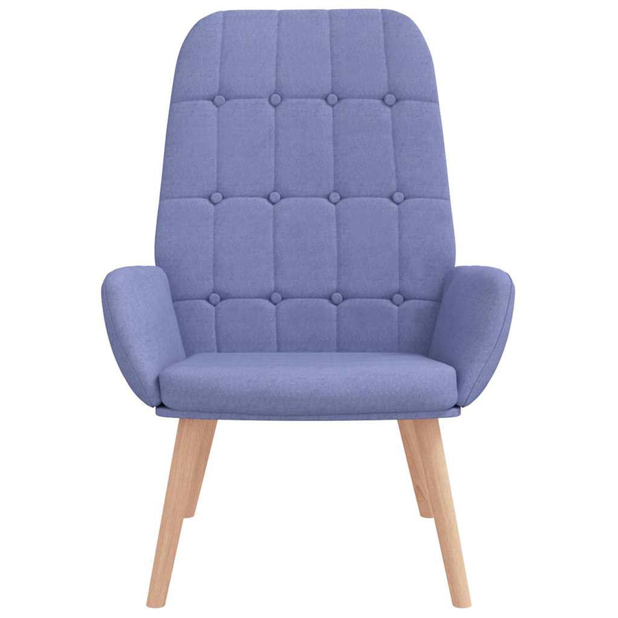 Relaxstoel Stof 1 Jeansblauw