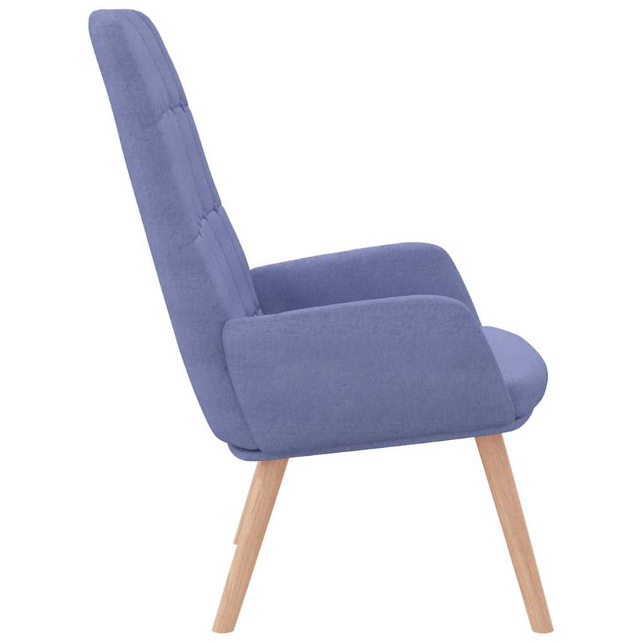 Relaxstoel Stof 1 Jeansblauw