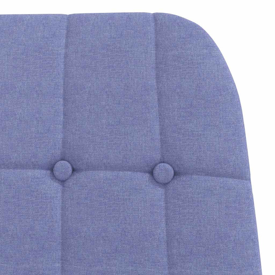 Relaxstoel Stof 1 Jeansblauw