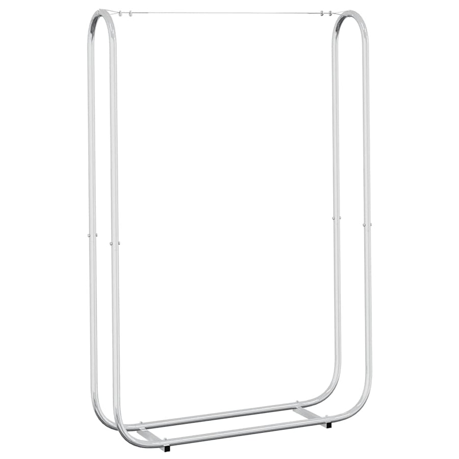 Haardhoutrek 100x25x150 cm gegalvaniseerd staal