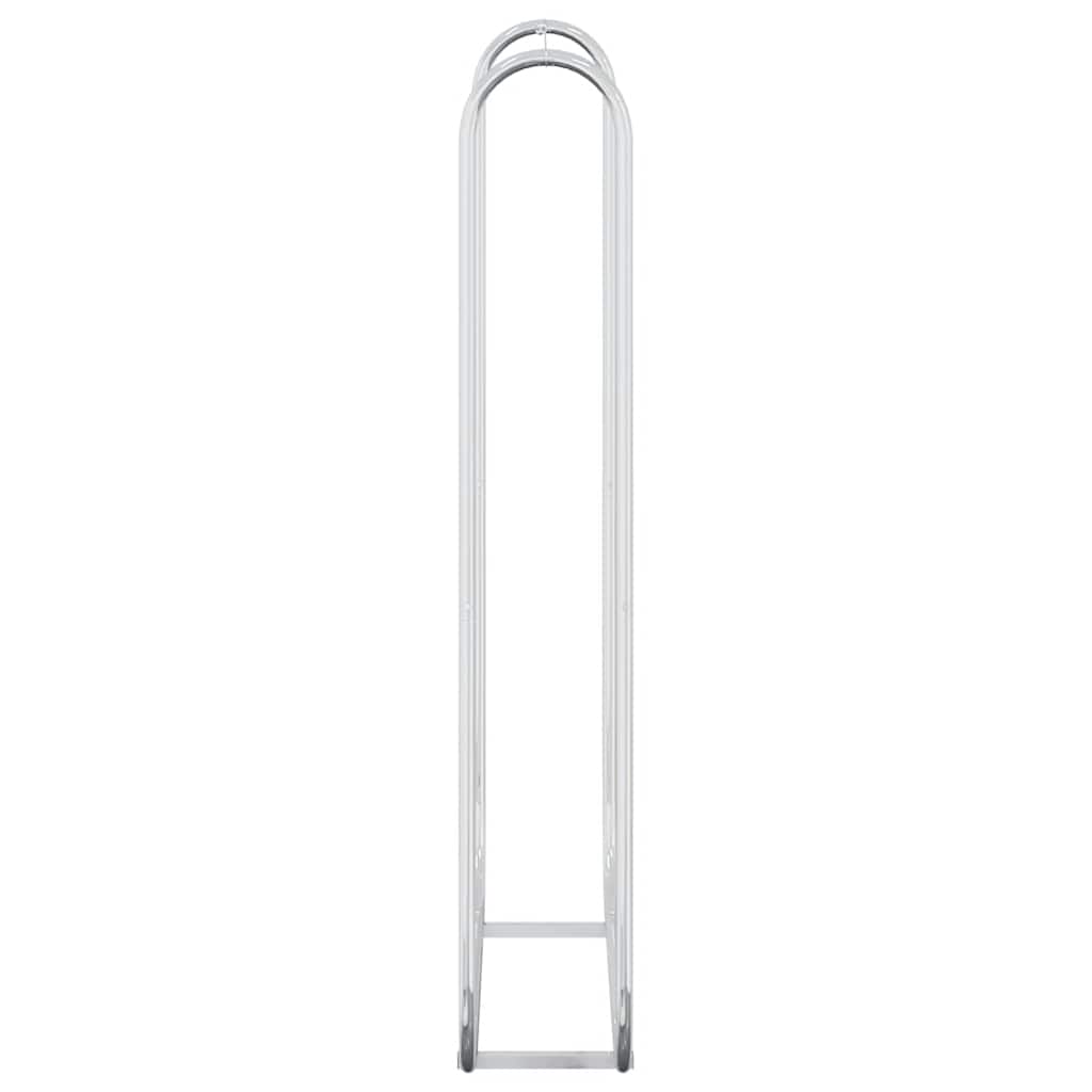 Haardhoutrek 100x25x150 cm gegalvaniseerd staal