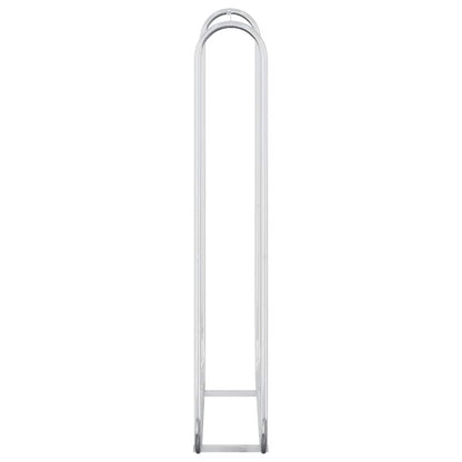Haardhoutrek 100x25x150 cm gegalvaniseerd staal
