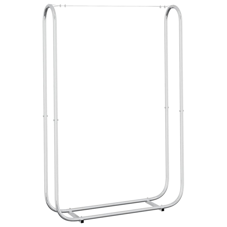 Haardhoutrek 100x25x150 cm gegalvaniseerd staal