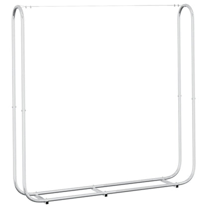 Haardhoutrek 150x25x150 cm gegalvaniseerd staal
