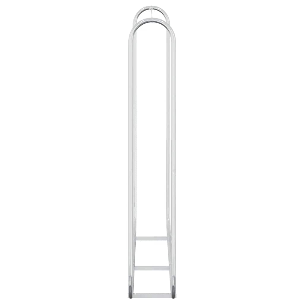 Haardhoutrek 150x25x150 cm gegalvaniseerd staal