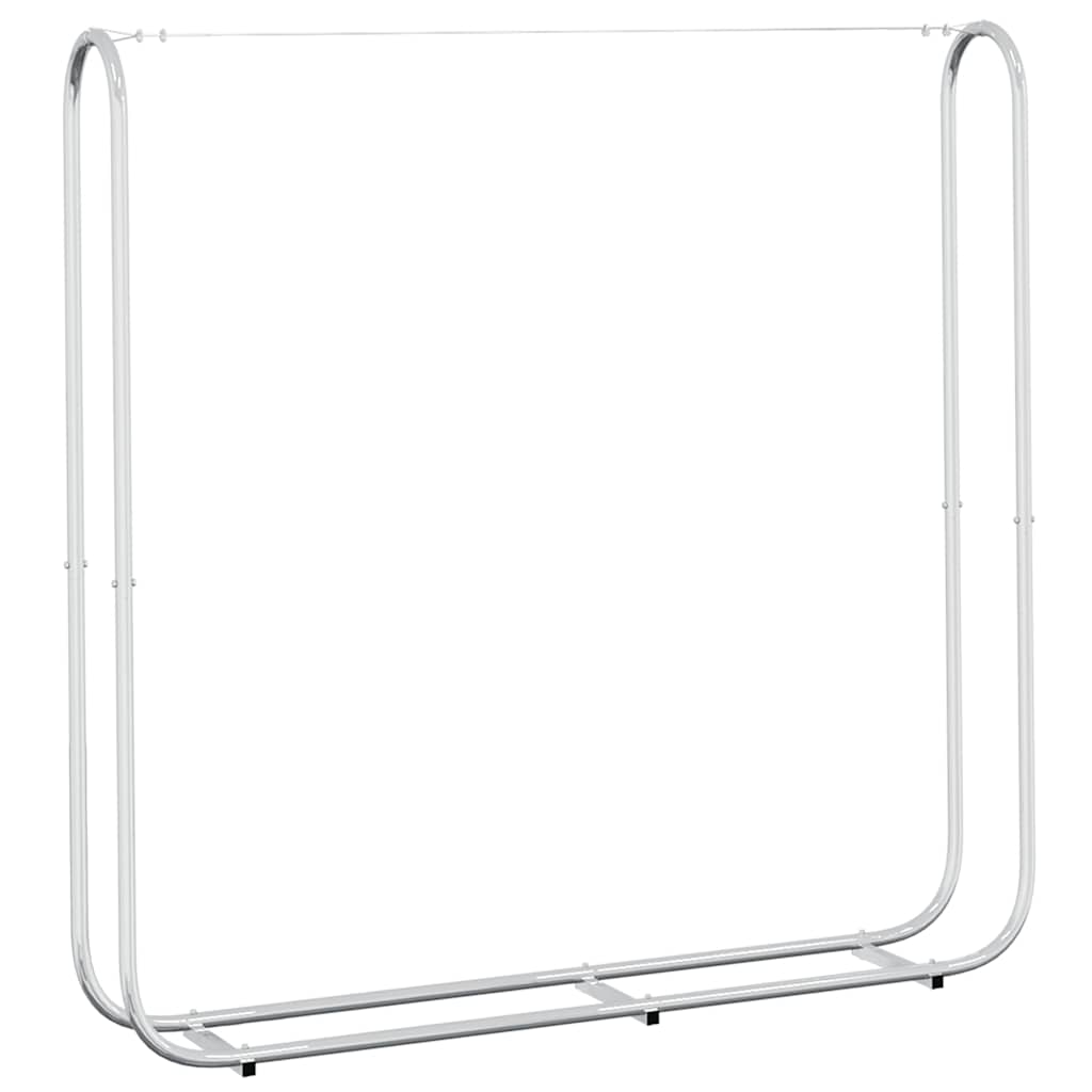 Haardhoutrek 150x25x150 cm gegalvaniseerd staal