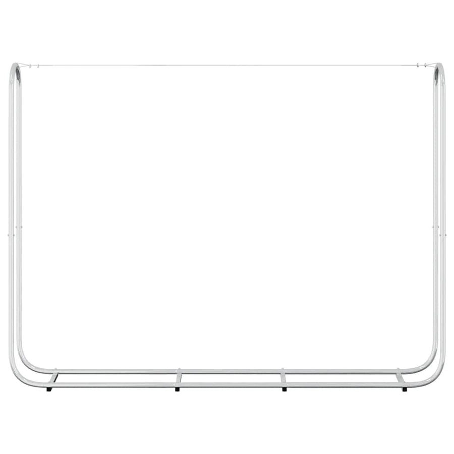Haardhoutrek 200x25x150 cm gegalvaniseerd staal