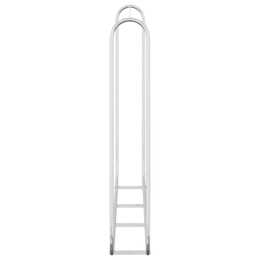 Haardhoutrek 200x25x150 cm gegalvaniseerd staal