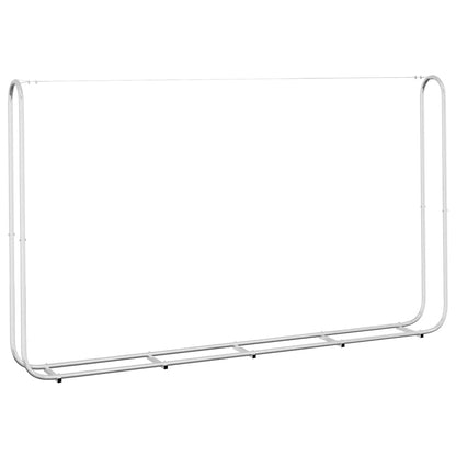 Haardhoutrek 250x25x150 cm gegalvaniseerd staal