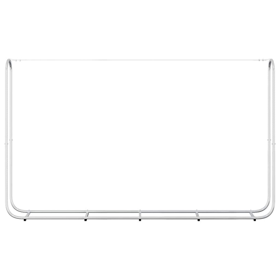 Haardhoutrek 250x25x150 cm gegalvaniseerd staal