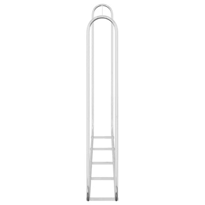 Haardhoutrek 250x25x150 cm gegalvaniseerd staal