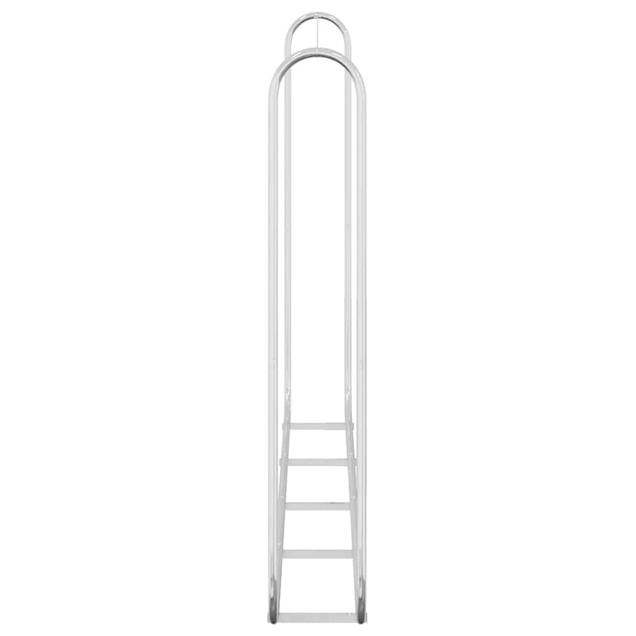 Haardhoutrek 250x25x150 cm gegalvaniseerd staal
