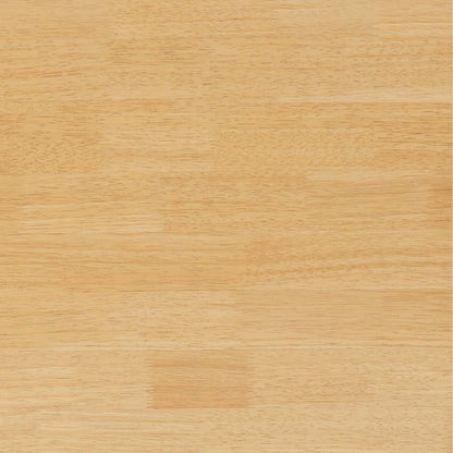 Eetkamerstoelen 2 st massief hout rubber wit