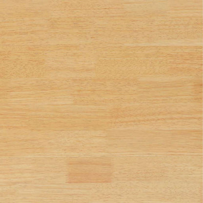 Eetkamerstoelen Massief Hout Rubber Naturel