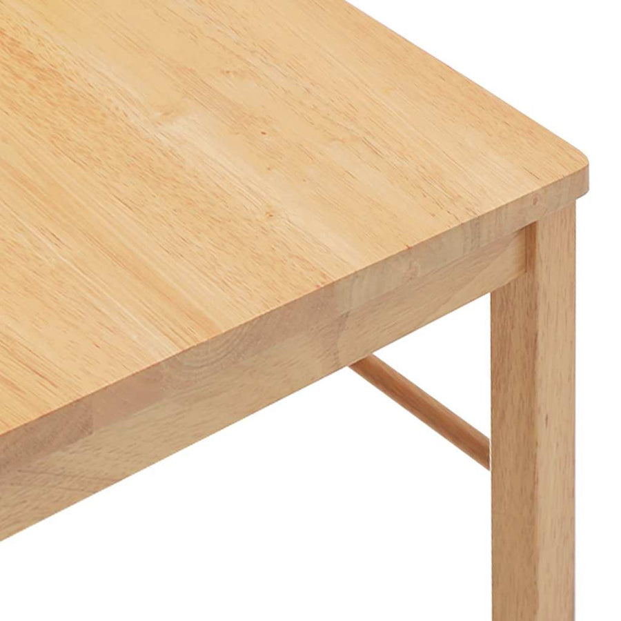 Eetkamerstoelen met kussens 2 st massief hout rubber