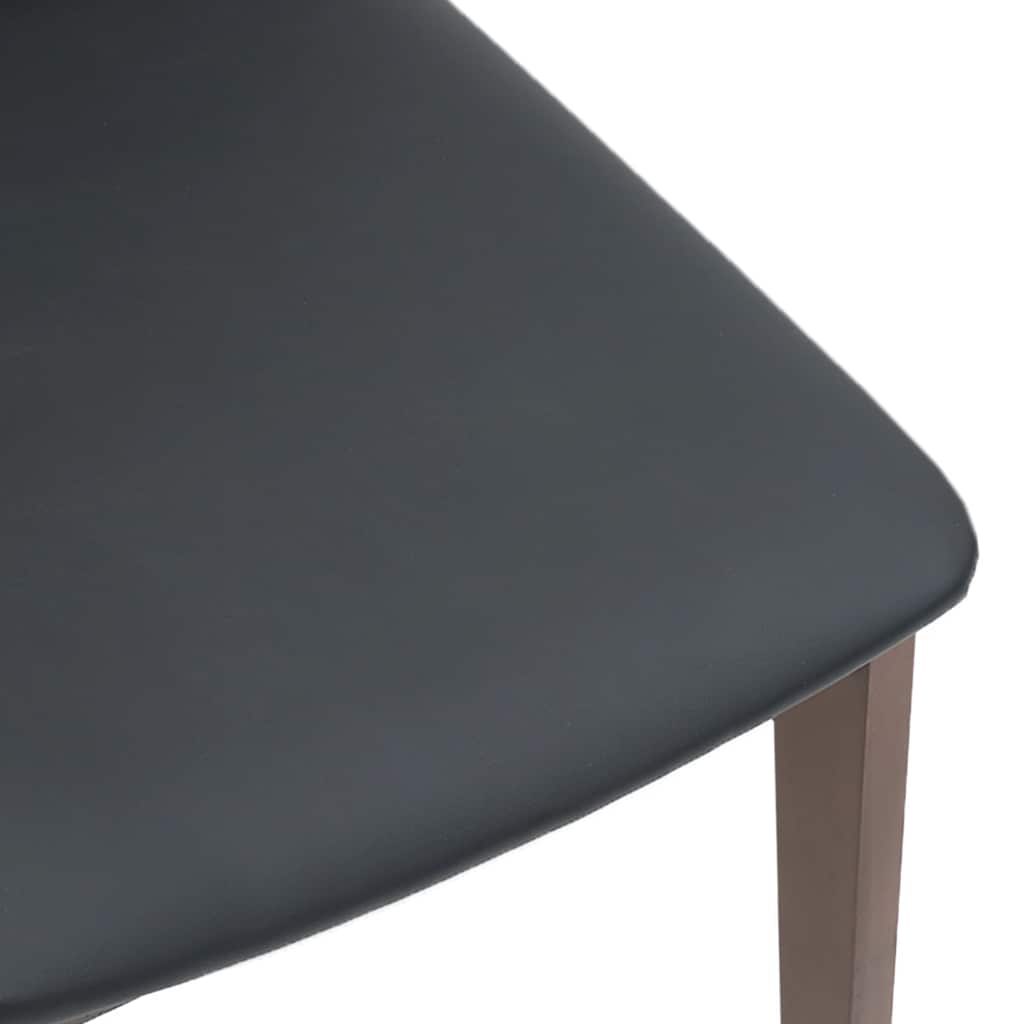 Eetkamerstoelen met kussens 2 st massief hout rubber bruin