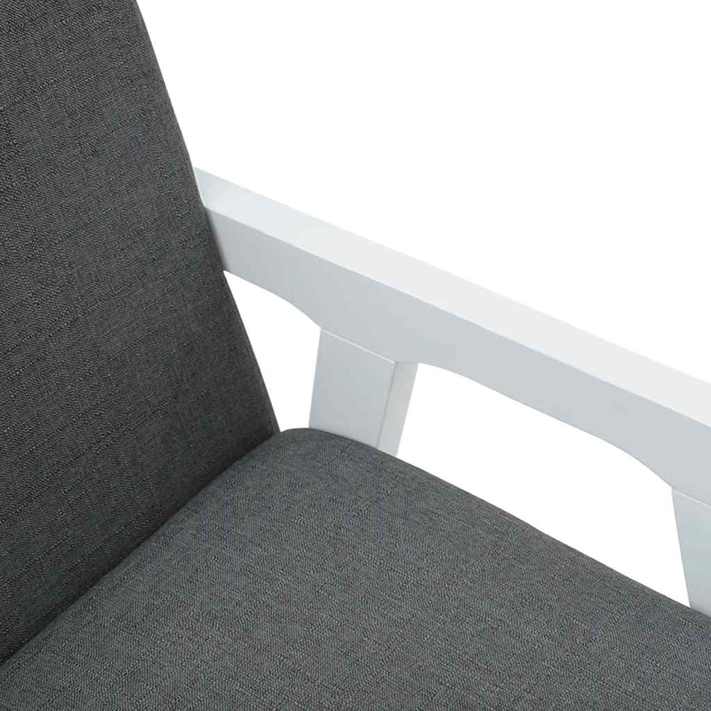 Eetkamerstoelen met kussens 2 stuks wit massief hout rubber