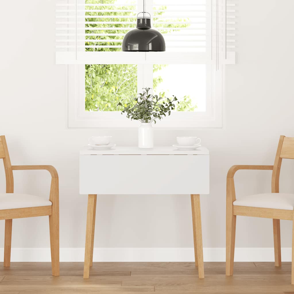 Eettafel massief hout naturel rubber