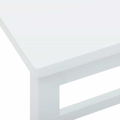 Barstoelen 2 st massief hout wit