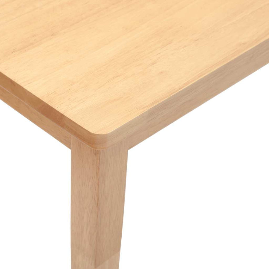 Bank 90 cm massief hout rubber