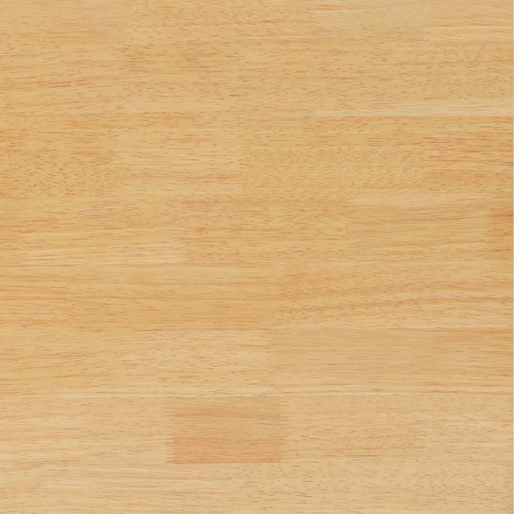 Bank 110 cm massief hout wit rubber