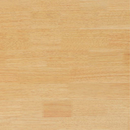 Bank 110 cm massief hout wit rubber