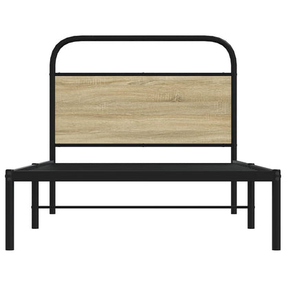 Bedframe Zonder Matras Bewerkt Hout Kleur 90 x 200 cm