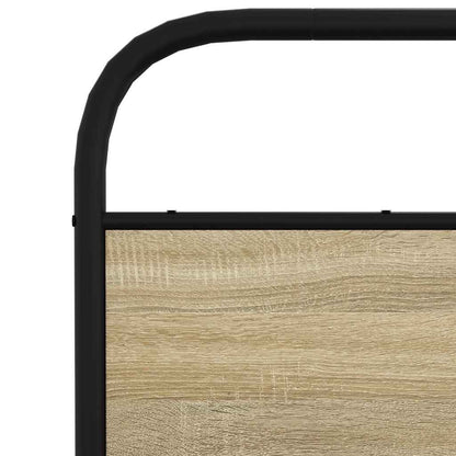 Bedframe zonder matras bewerkt hout sonoma eikenkleur 140x190cm