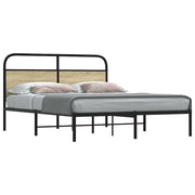 Bedframe 150x200 cm bewerkt hout sonoma eiken
