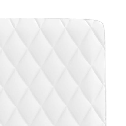 Eetkamerstoelen 4 st kunstleer wit