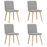 Eetkamerstoelen 4 stuks wolk grijs 45x54x86 cm