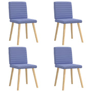 Eetkamerstoelen 4 st jeansblauw 45x54x86 cm