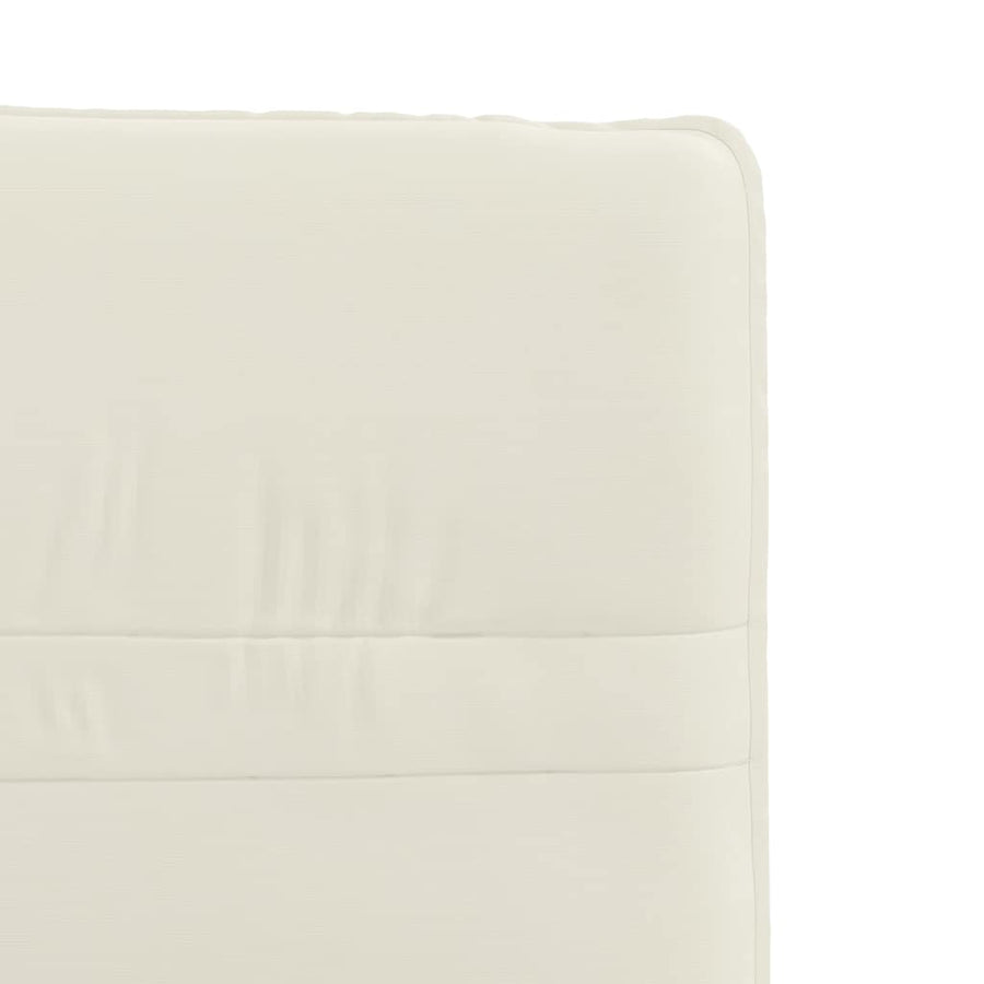Eetkamerstoelen 4 st fluweel crèmekleurig