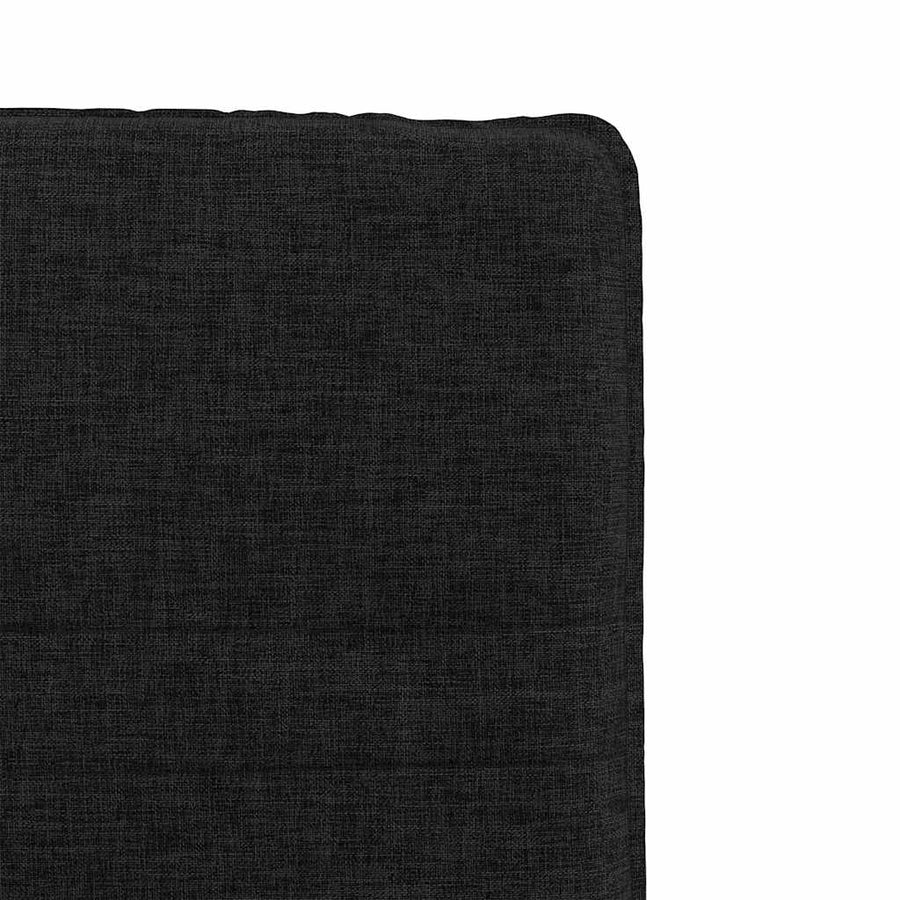 Eetkamerstoelen Stof 4 Zwart
