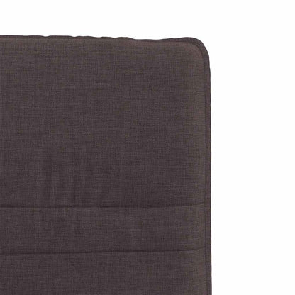 Eetkamerstoelen Stof 4 Donkerbruin