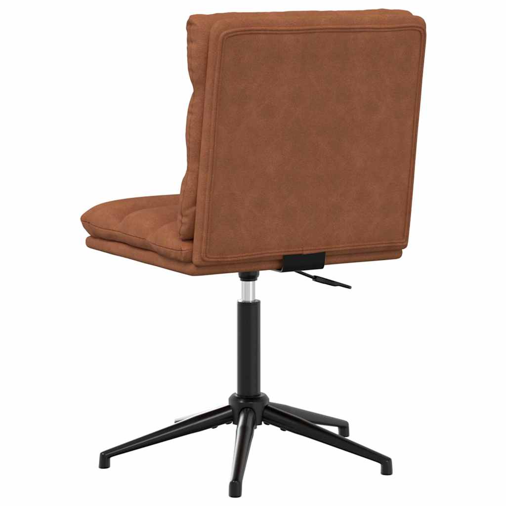 Eetkamerstoelen 2 st kunstleer bruin