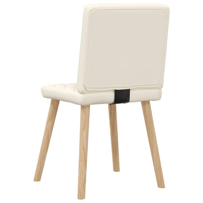 Eetkamerstoelen 6 st linnen