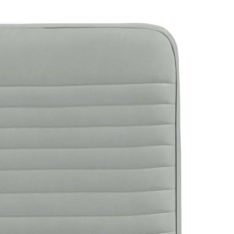 Eetkamerstoelen 6 st fluweel lichtgrijs