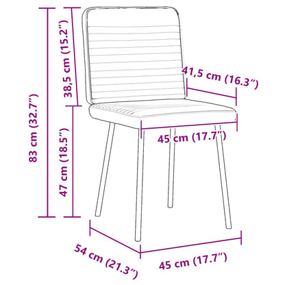 Eetkamerstoelen 6 st fluweel lichtgrijs