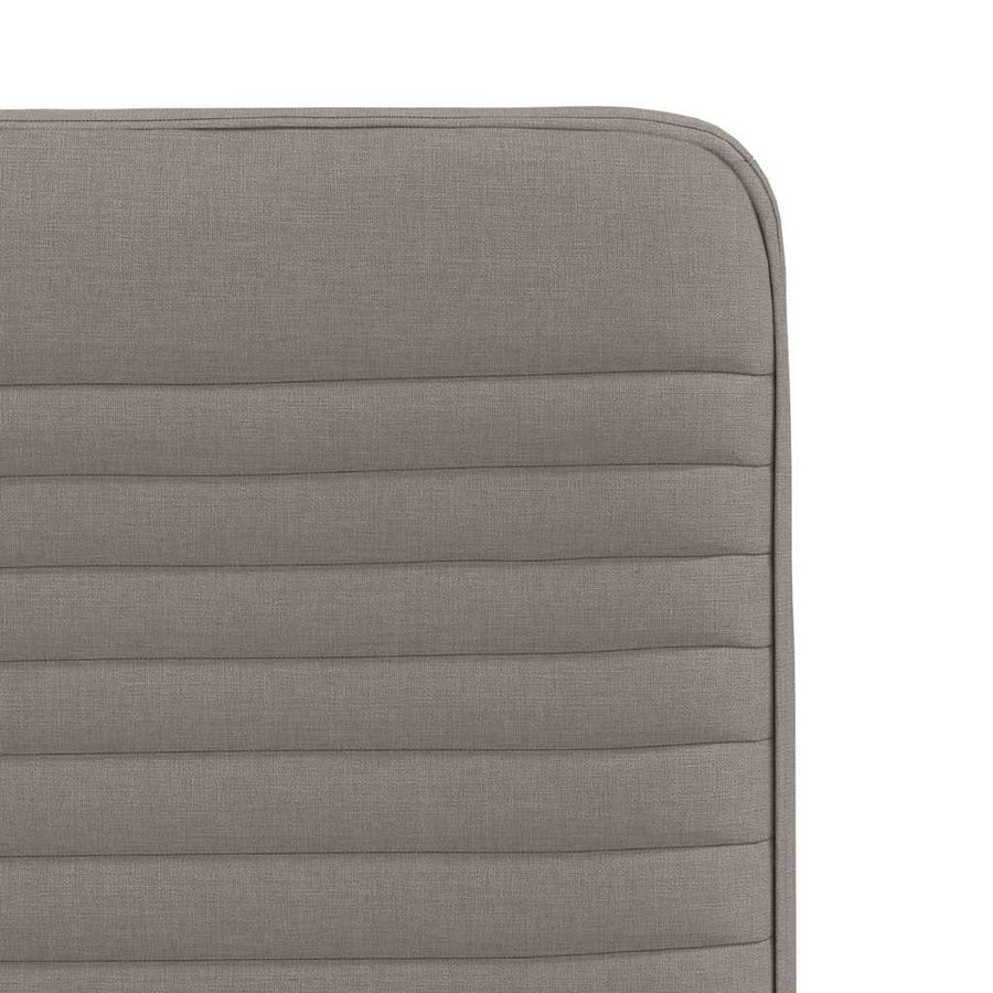 Eetkamerstoelen 6 st stof taupe