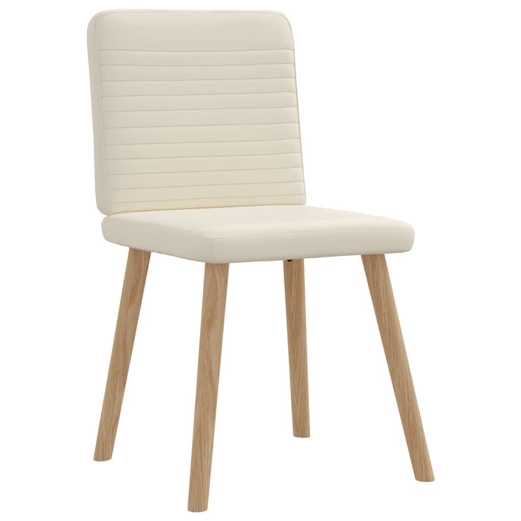 Eetkamerstoelen 6 st linnen