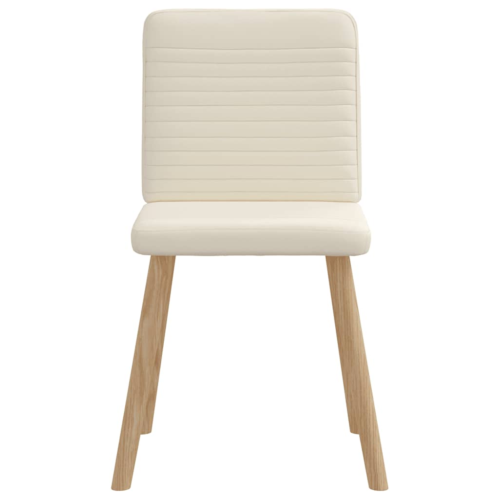 Eetkamerstoelen 6 st linnen